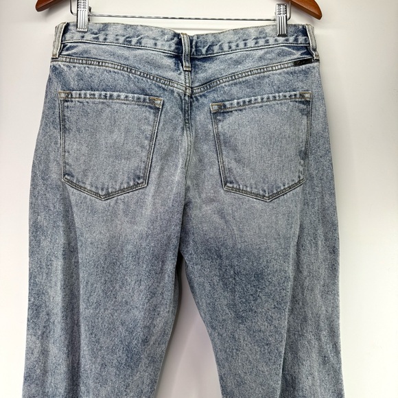 KanCan Karen High Rise Mom Distressed Denim Cropped Jeans 13/30 - Picture 9 of 13